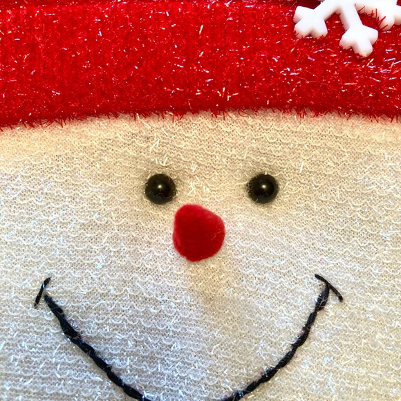 Sparkling Doorknob Snowman - Picture 3 of 7